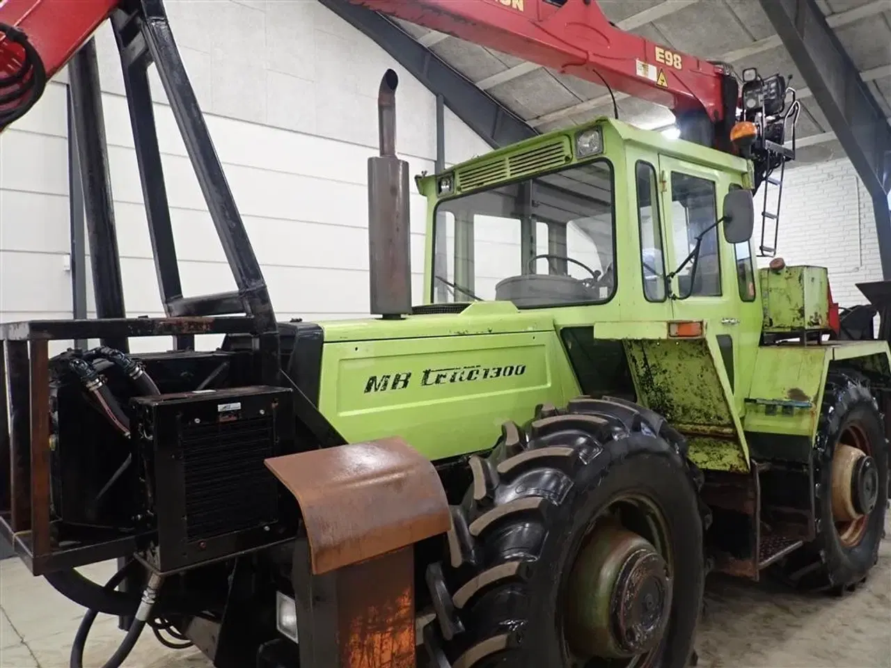 Billede 5 - Mercedes-Benz Trac 1300 Med Epsilon E98 kran