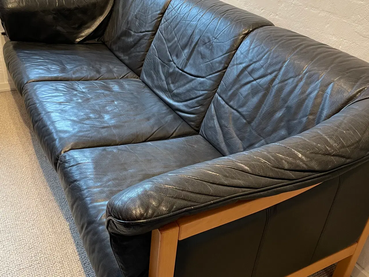 Billede 4 - Sofa i læder