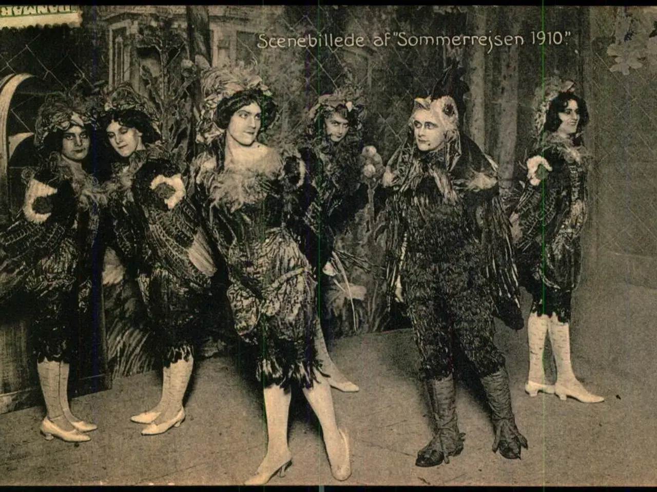 Billede 1 - Scenebillede af Sommerrejsen 1910 - Stender 21987 - Brugt - Svagt hjørne !