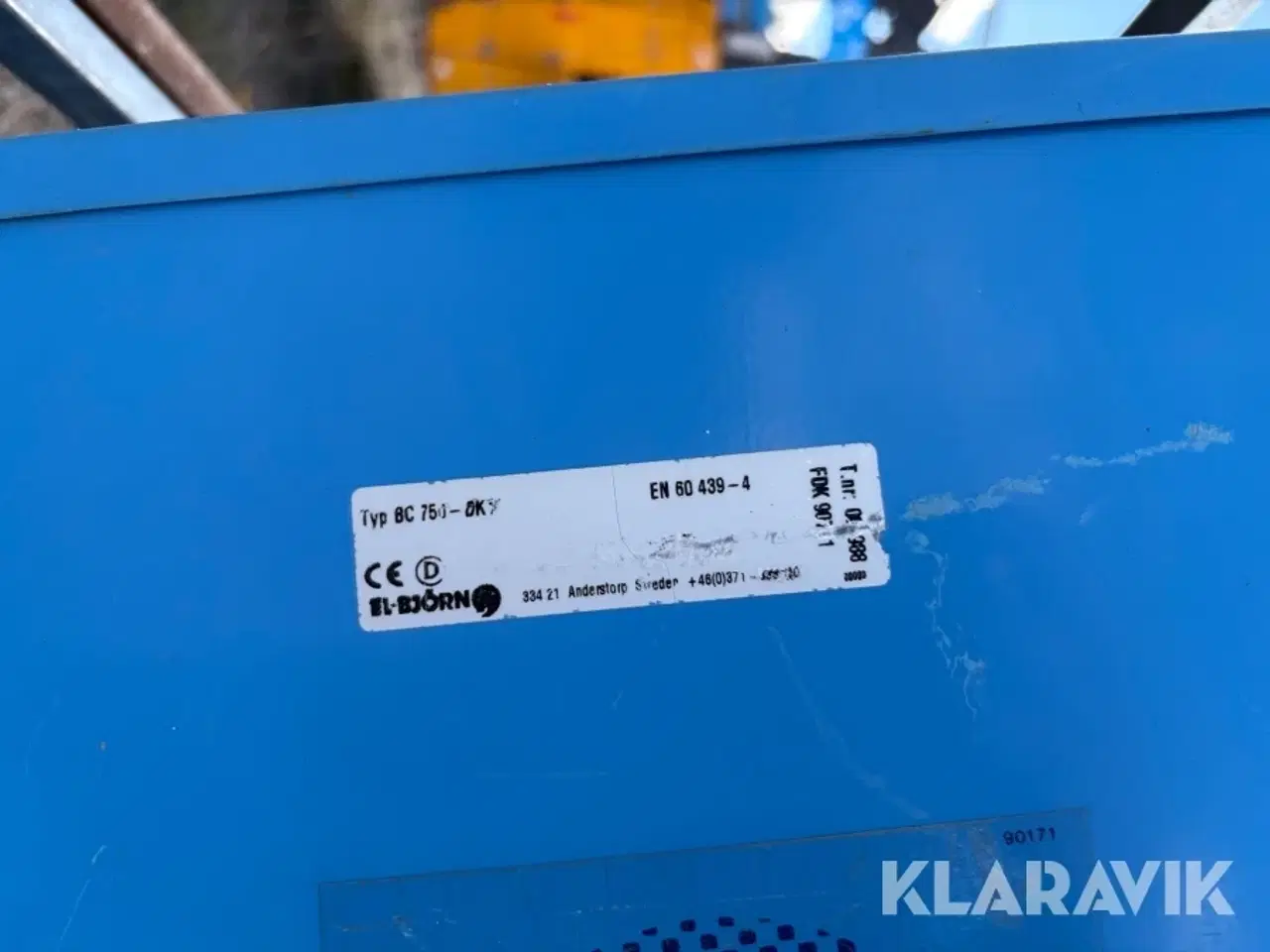 Billede 8 - Byggestrømstavler El Björn BC 750 DK1 - 3 styk