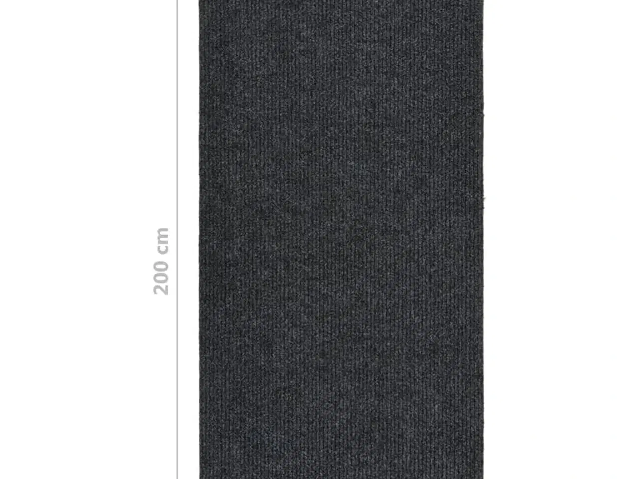 Billede 6 - Snavsbestandig tæppeløber 100x200 cm antracitgrå