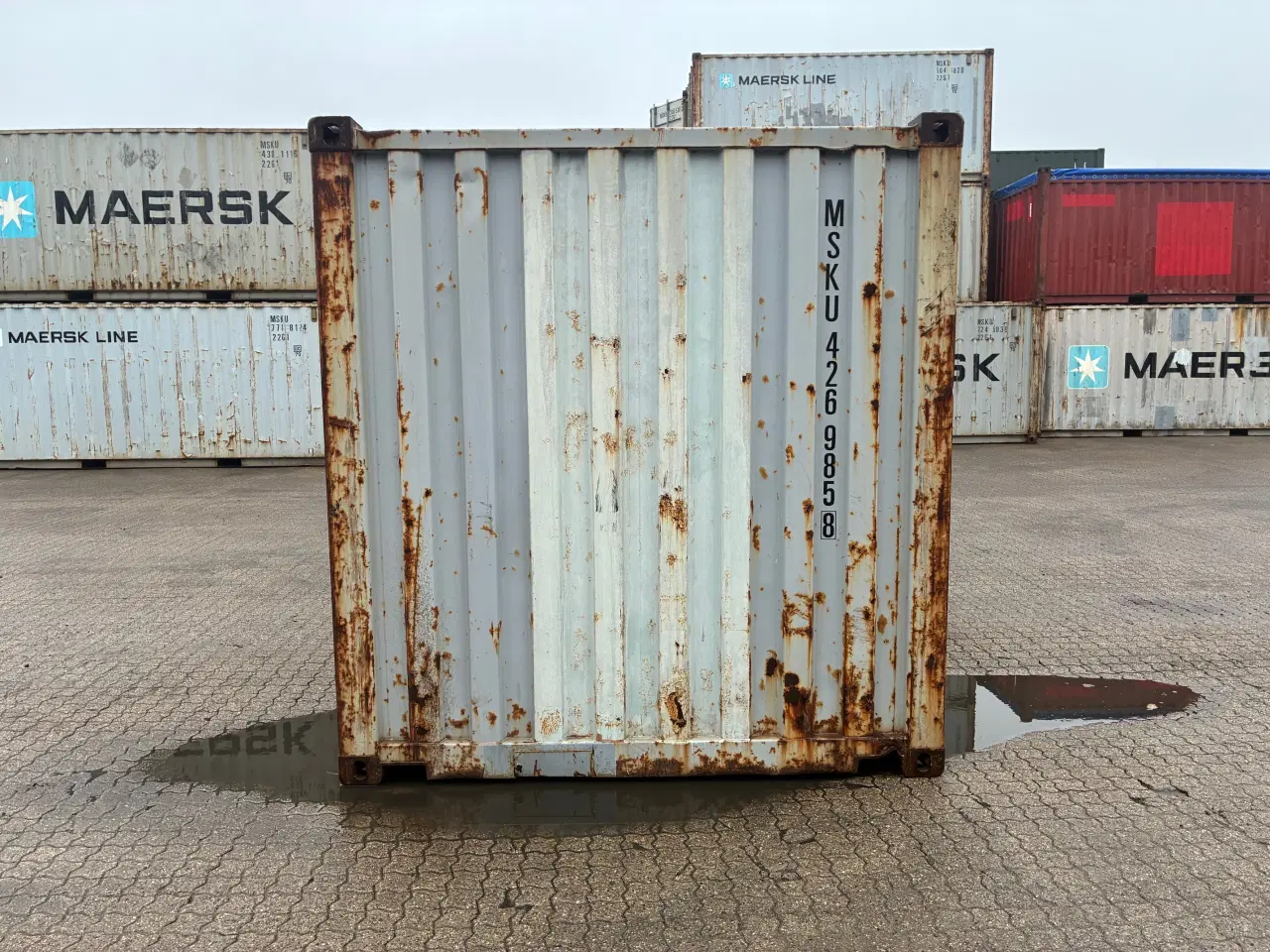Billede 4 - 20 fods Container- ID: MSKU 426985-8