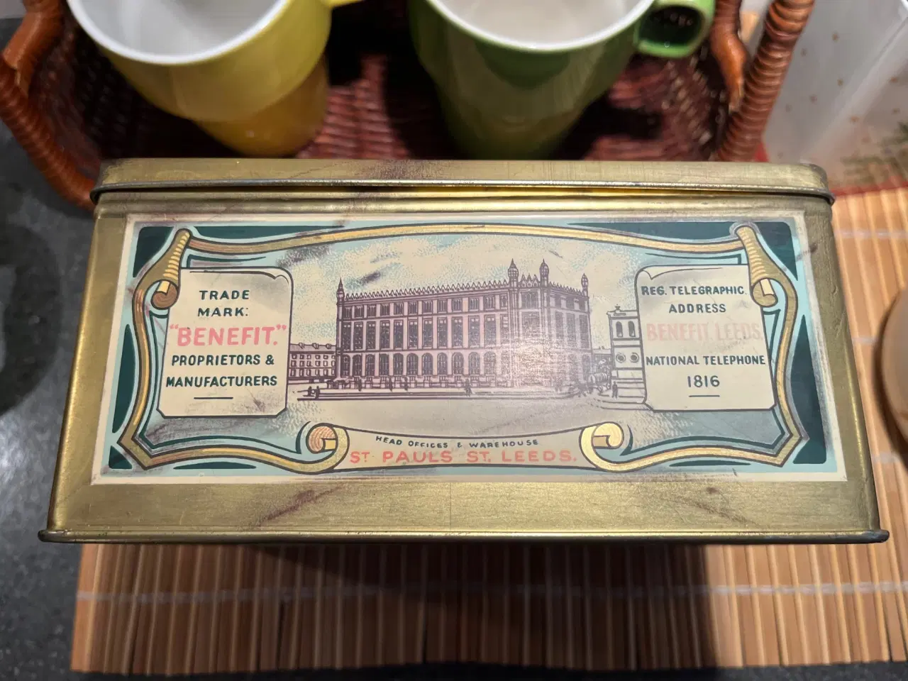 Billede 3 - Public Benefit Boot Company Benefit blikdåse metal