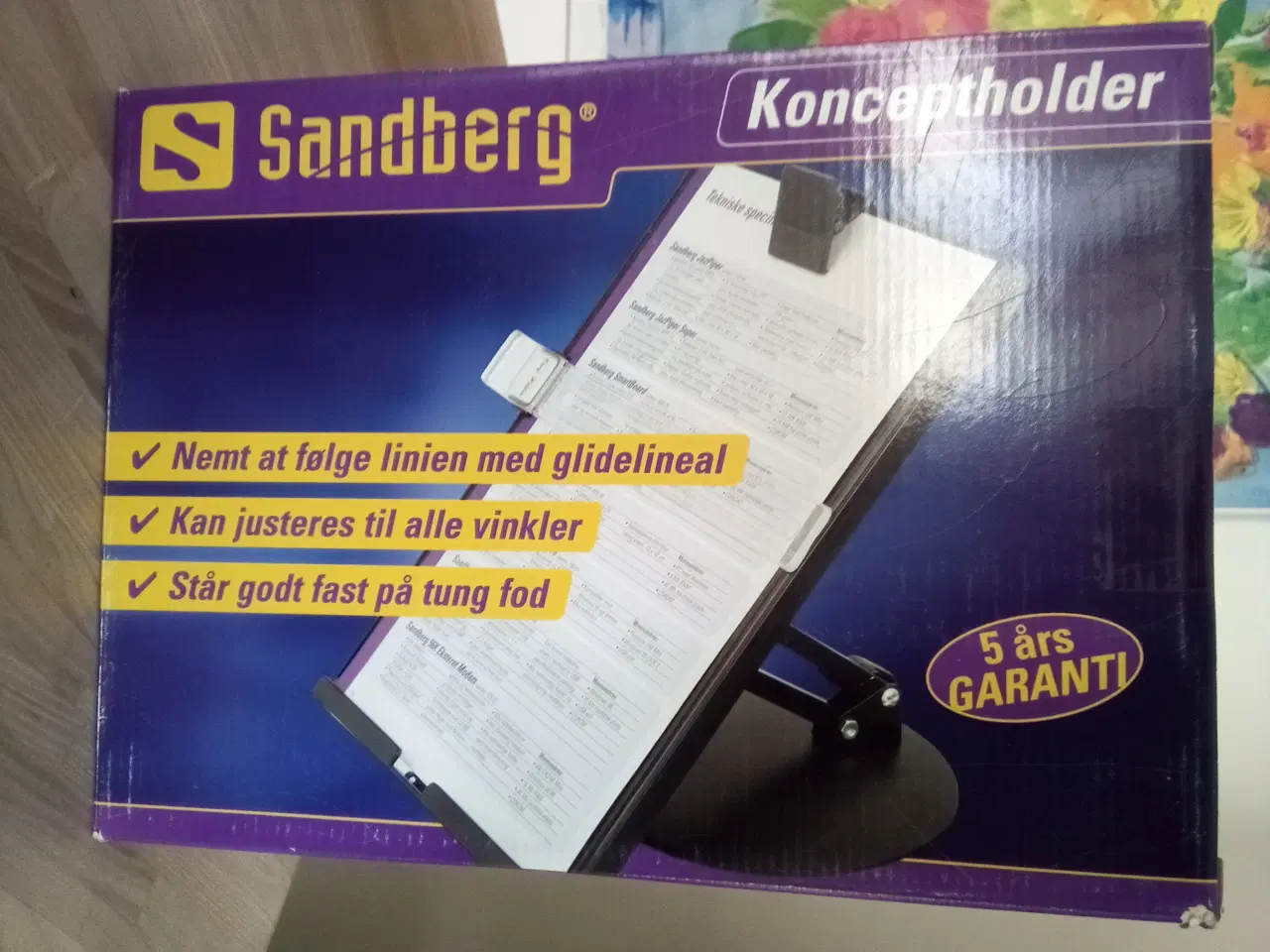 Billede 3 - Koncept holder med fod