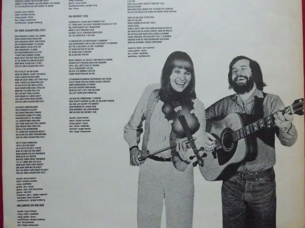 Billede 4 - LP, Lasse & Mathilde, Lasse & Mathilde, Folk,