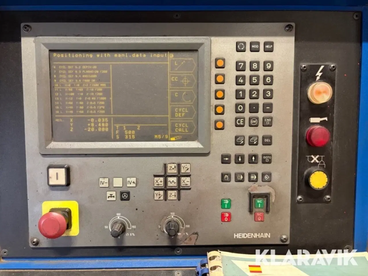 Billede 6 - CNC fræser Lagun 3 plus med Heidem Hein styring