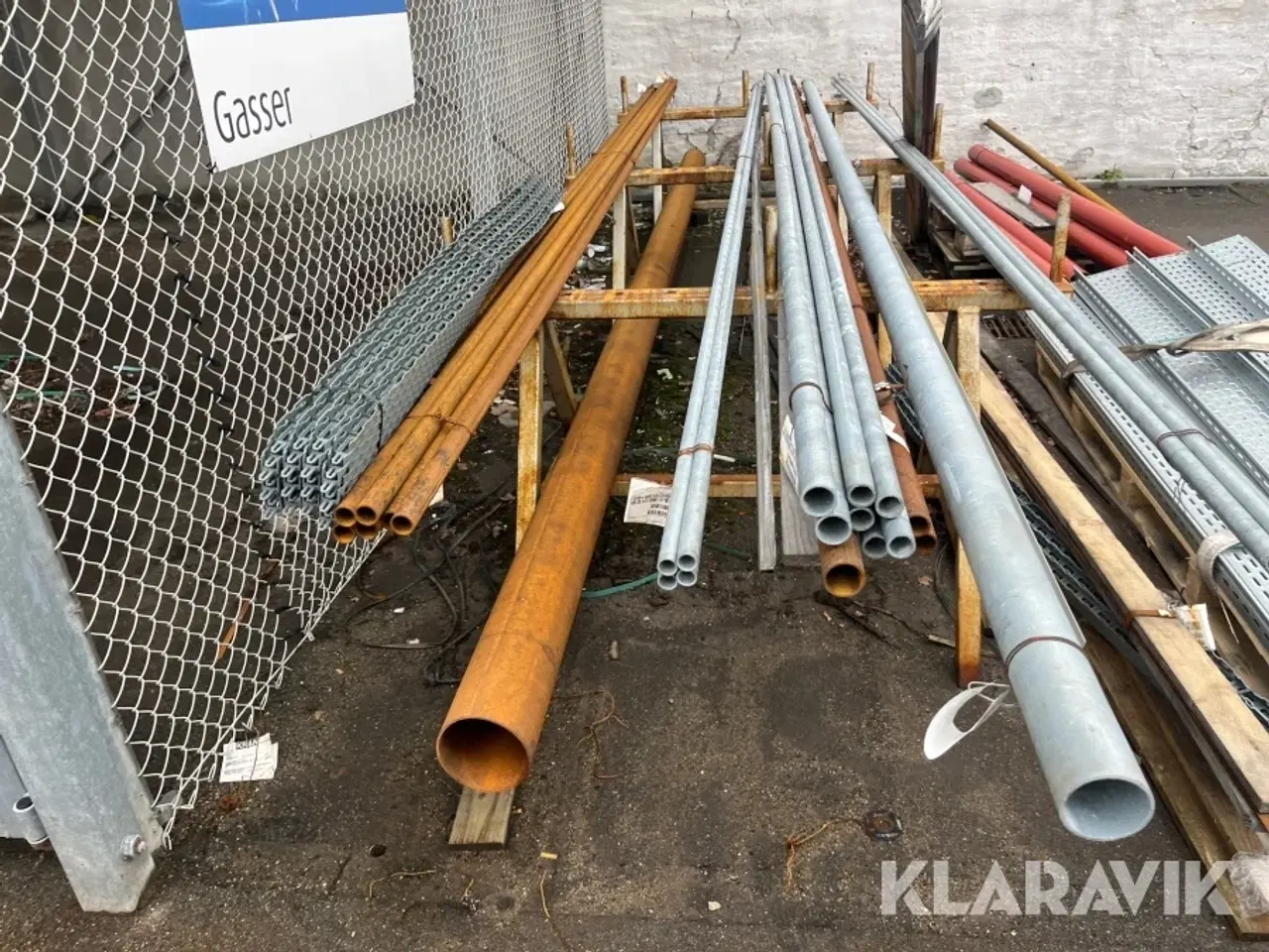 Billede 5 - Diverse rør, kabelbakker