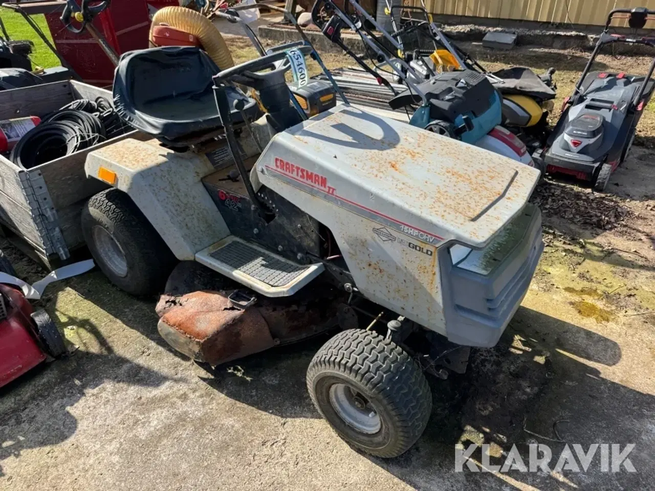 Billede 2 - Græsslåmaskine Craftsmann 2 15hp OHV