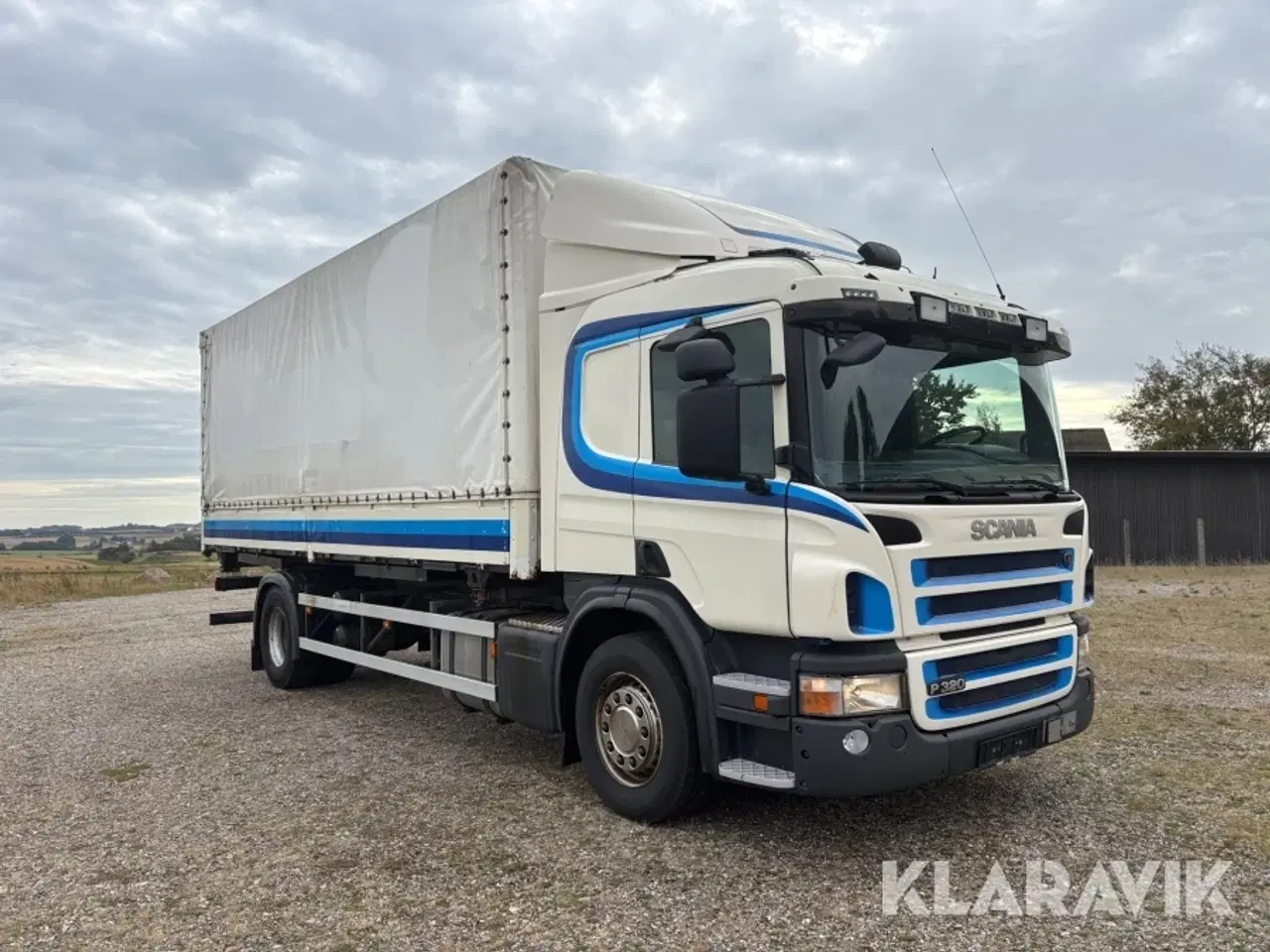 Billede 7 - Lastbil Scania P 320 med veksellad og kasse
