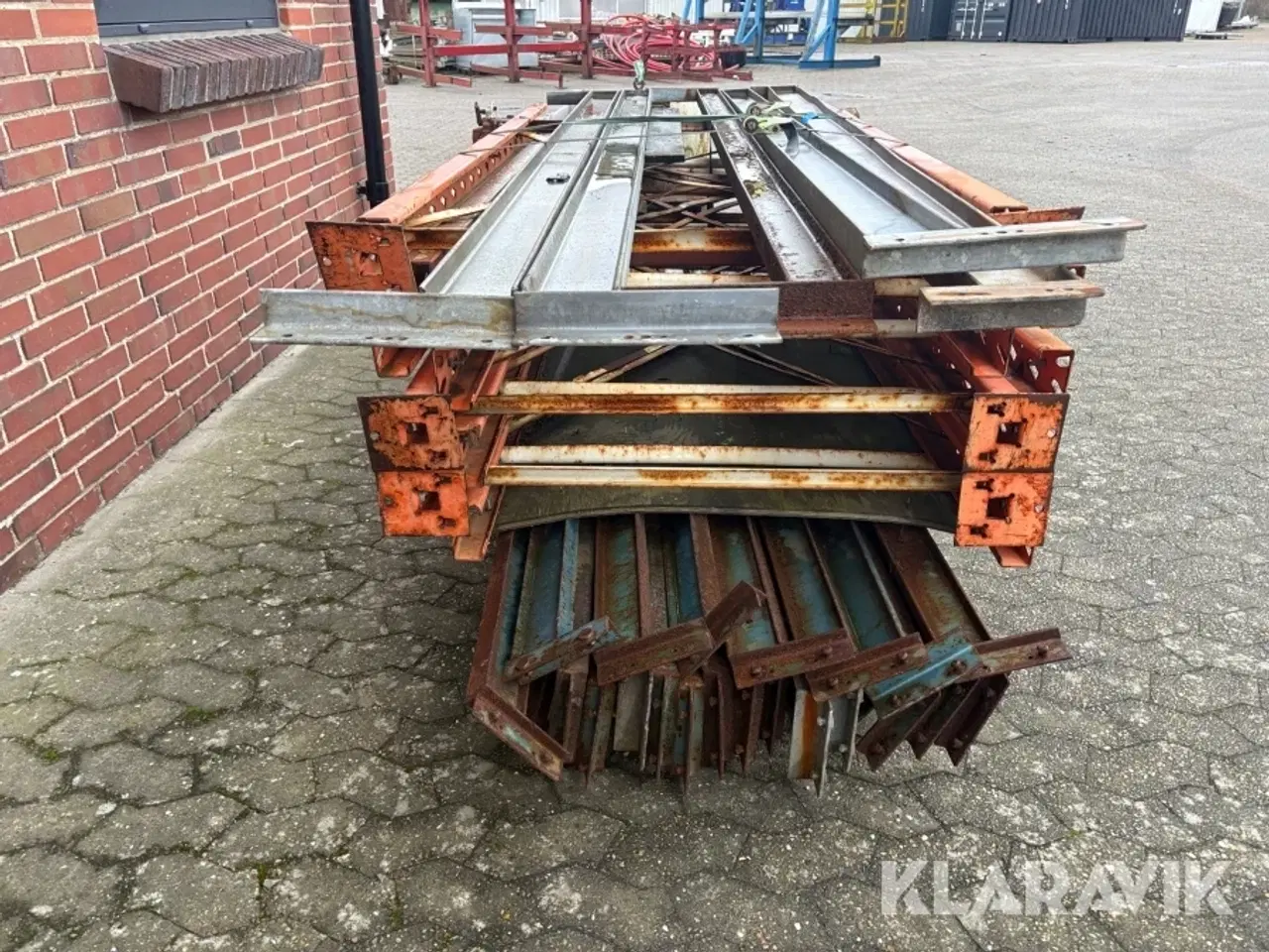 Billede 2 - Pallereol - 6 fag med 14 hylder