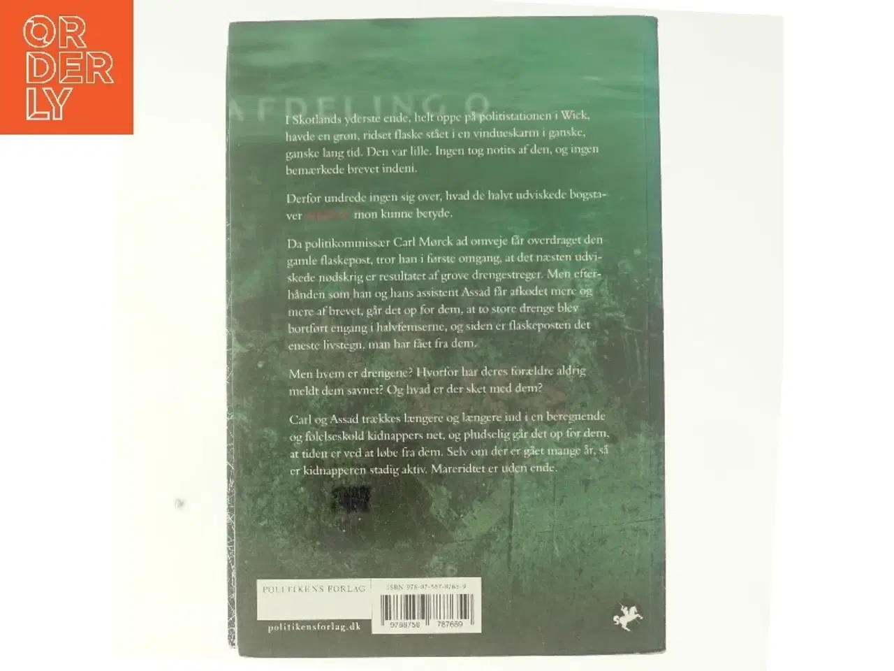 Billede 3 - Flaskepost Fra P af Adler-Olsen, Jussi (Bog)