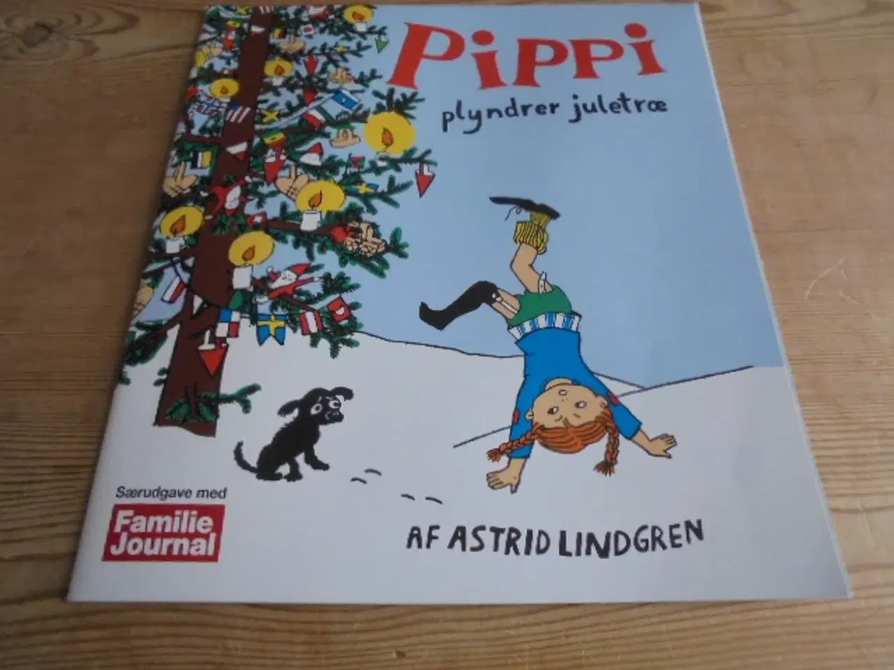 Billede 1 - Astrid Lindgren: Pippi plyndrer juletræ  