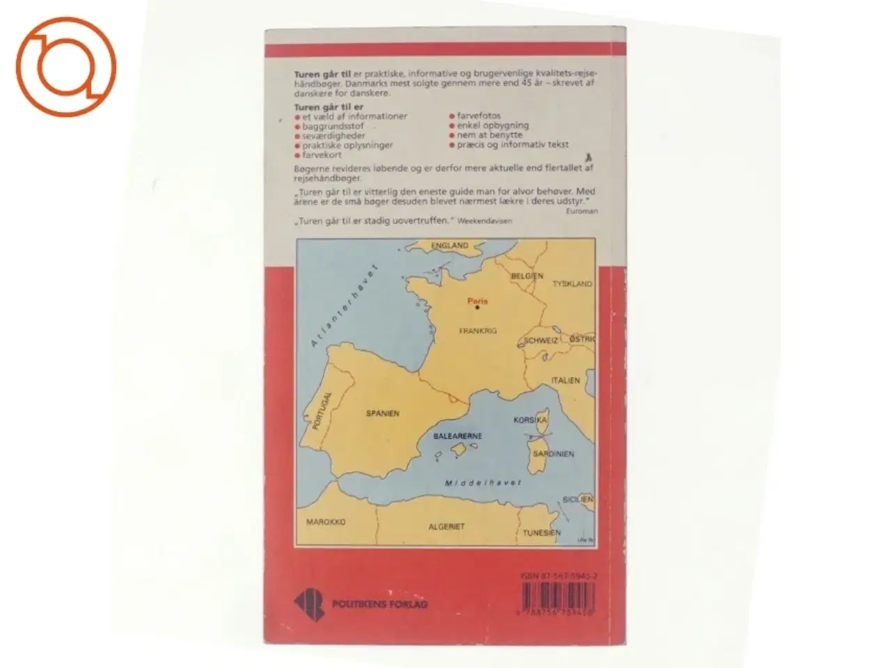 Billede 3 - Turen går til Paris af Thomas Nykrog (Bog)
