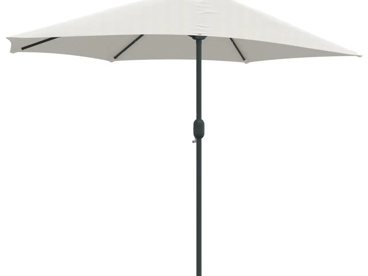 Billede 7 - Halv haveparasol Sandfarvet 294 x 150 x 224 cm Stof