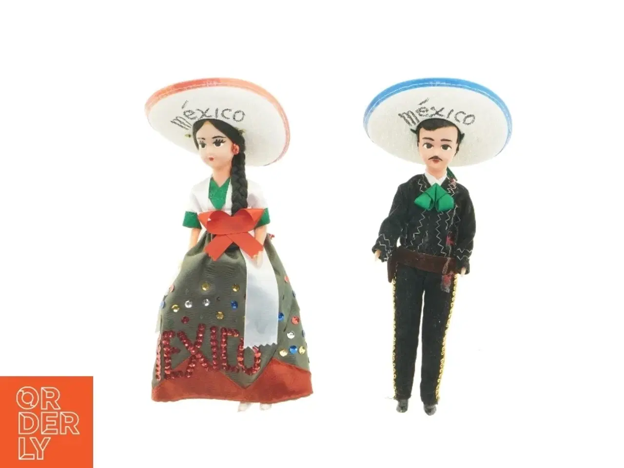 Billede 1 - Mexicanske souvenirdukker (str. 27 cm)