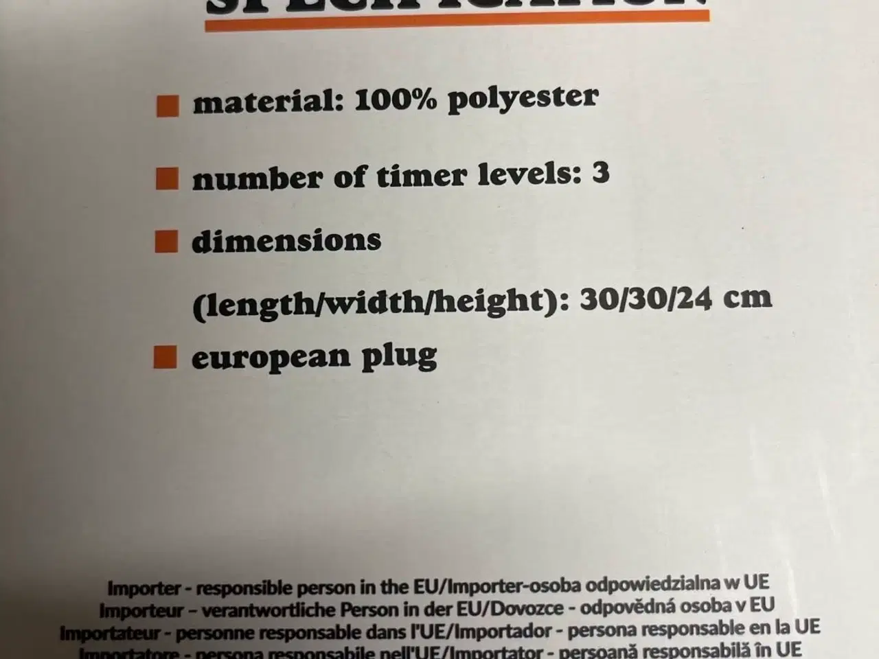 Billede 2 - Fodvarmer