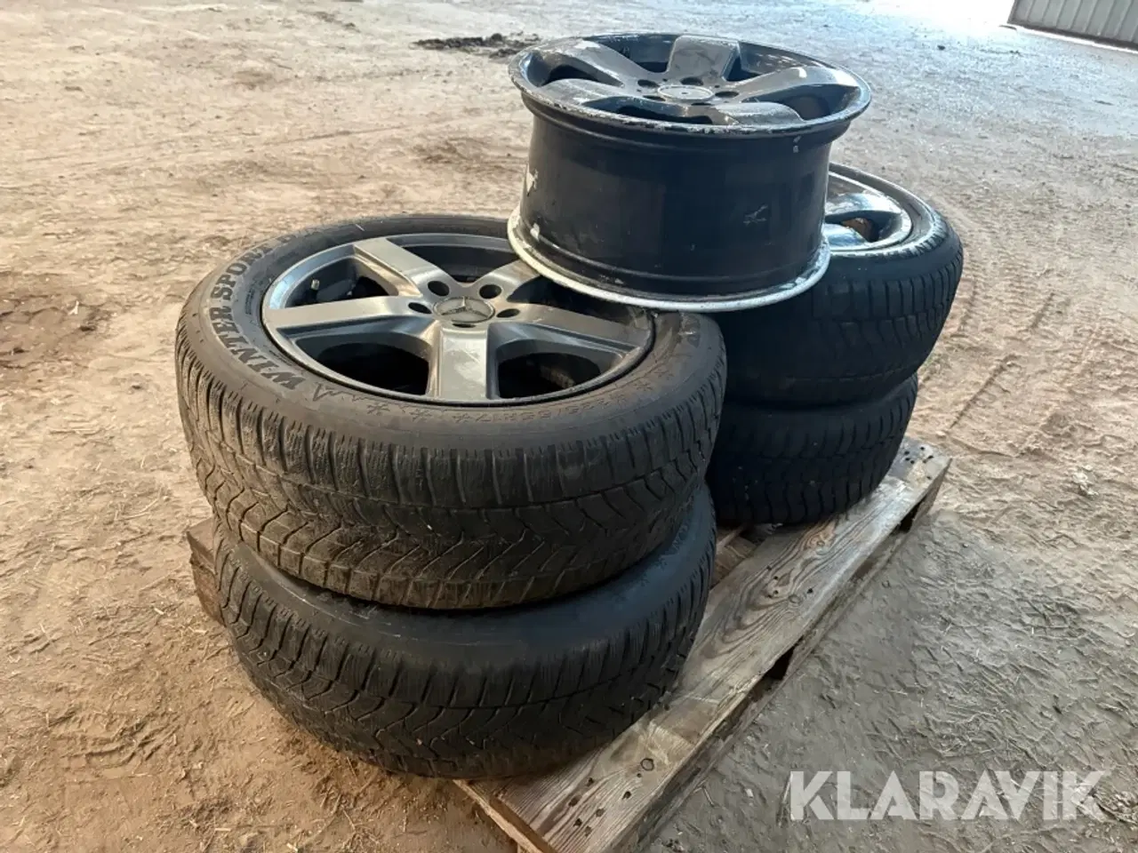 Billede 5 - Dæk med fælg Passer på Mercedes-Benz Vito - 4 styks