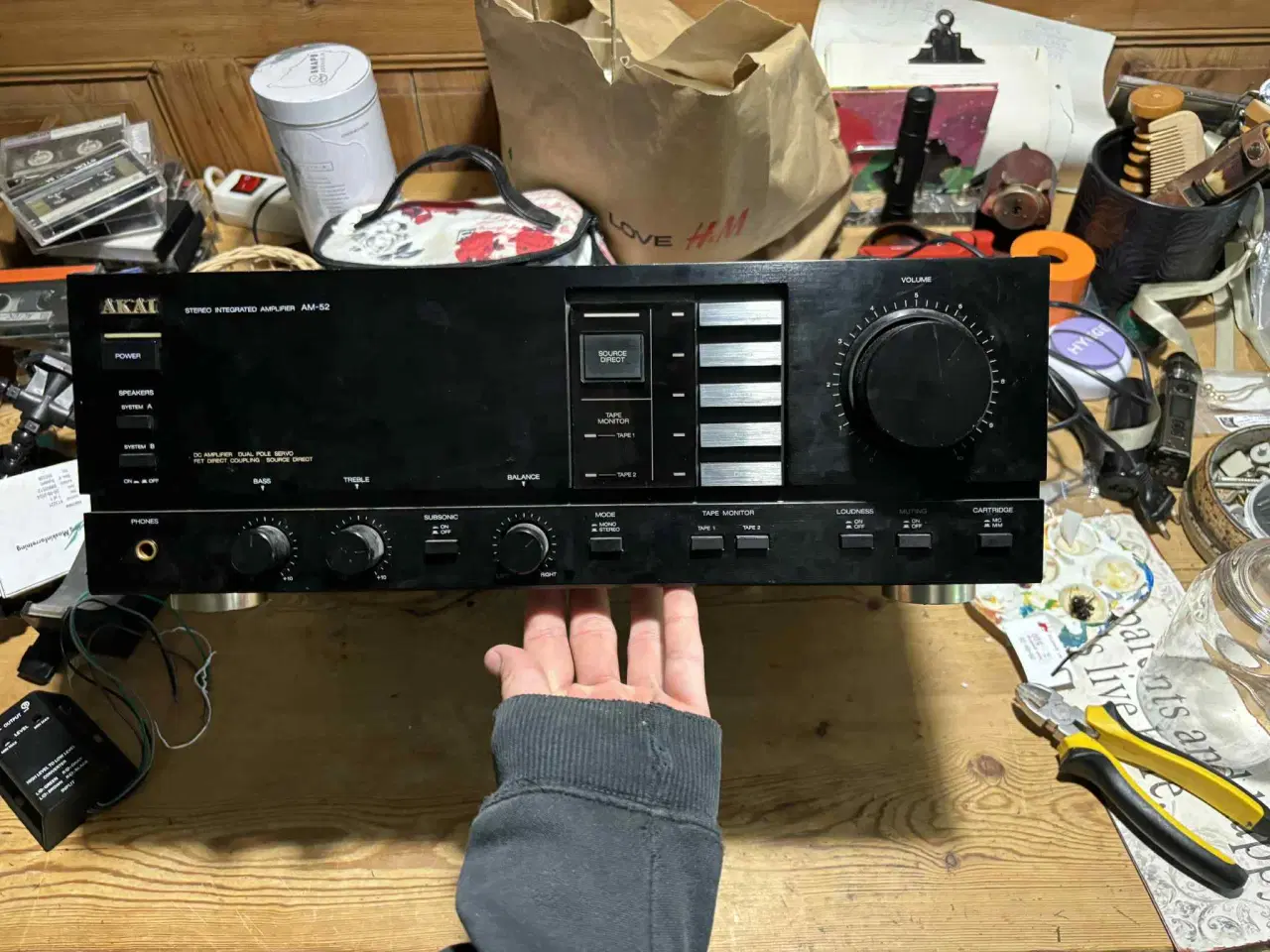 Billede 2 - Akai AM-52 - hi-fi forstærker med phono
