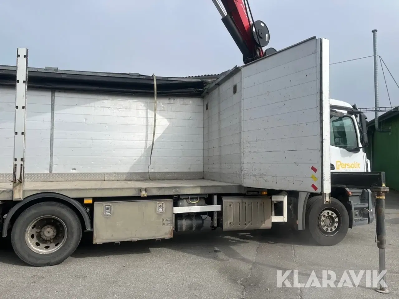 Billede 9 - Lastbil Mercedes-Benz Antos 2540 6x2/4 Med kran