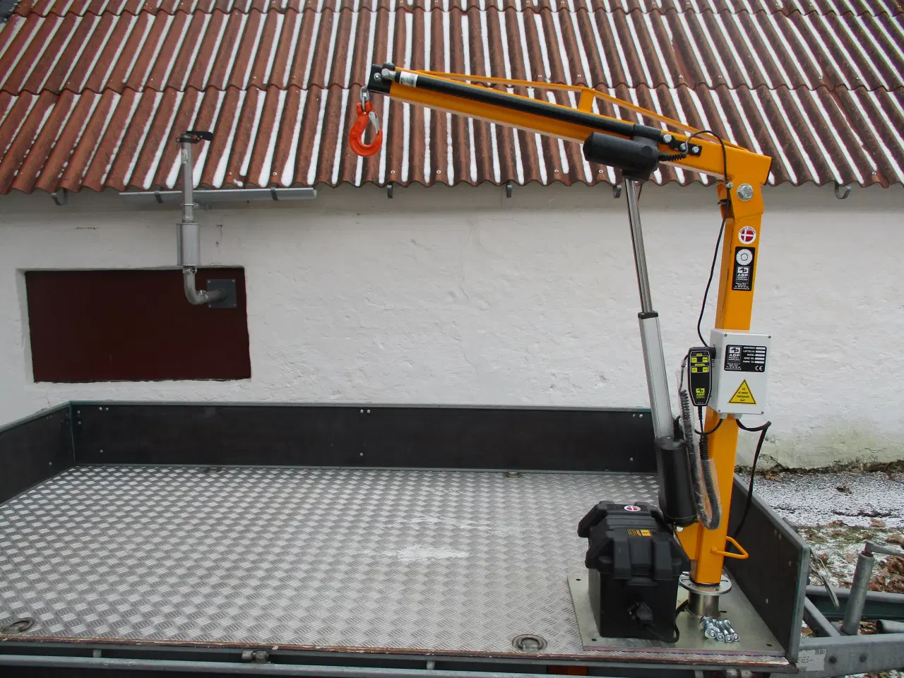 Billede 1 - Kran til trailer , ladbil, varebil, 350 kg.