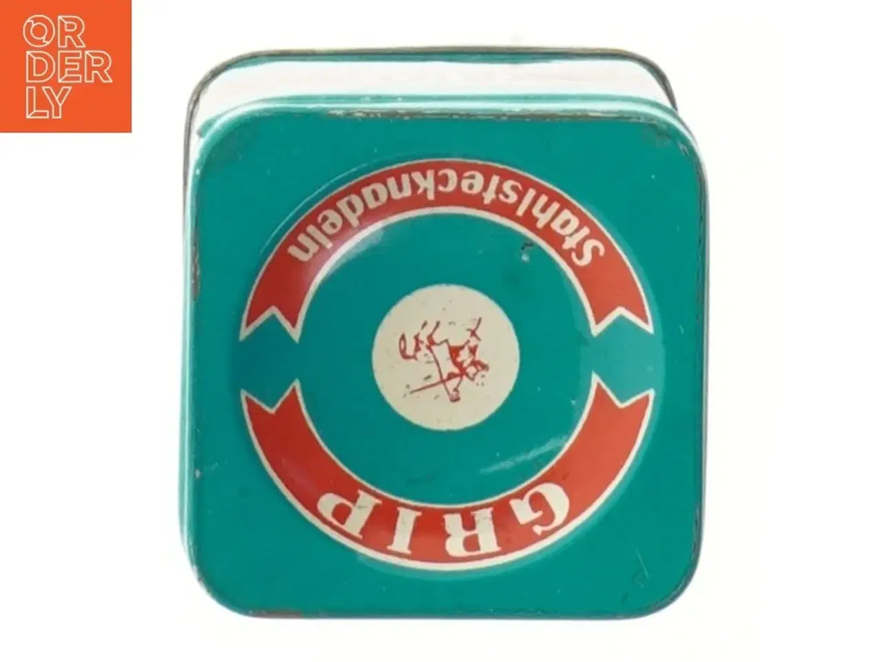 Billede 4 - Vintage Gryp metalæske (str. 9x8,5 cm)