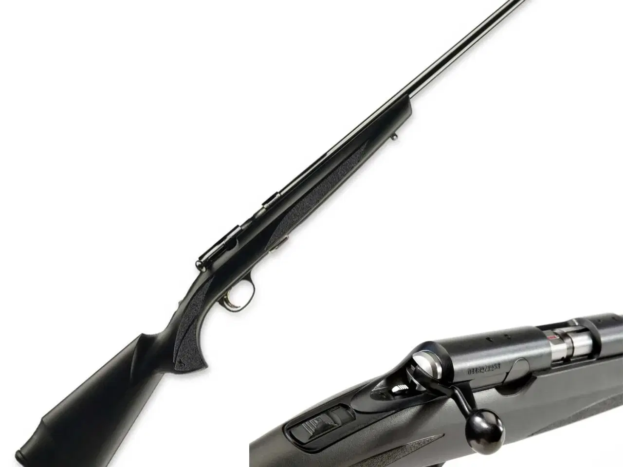 Billede 1 - Browning T-bolt syntet kal. 17 hmr forberedt til lyddæmper