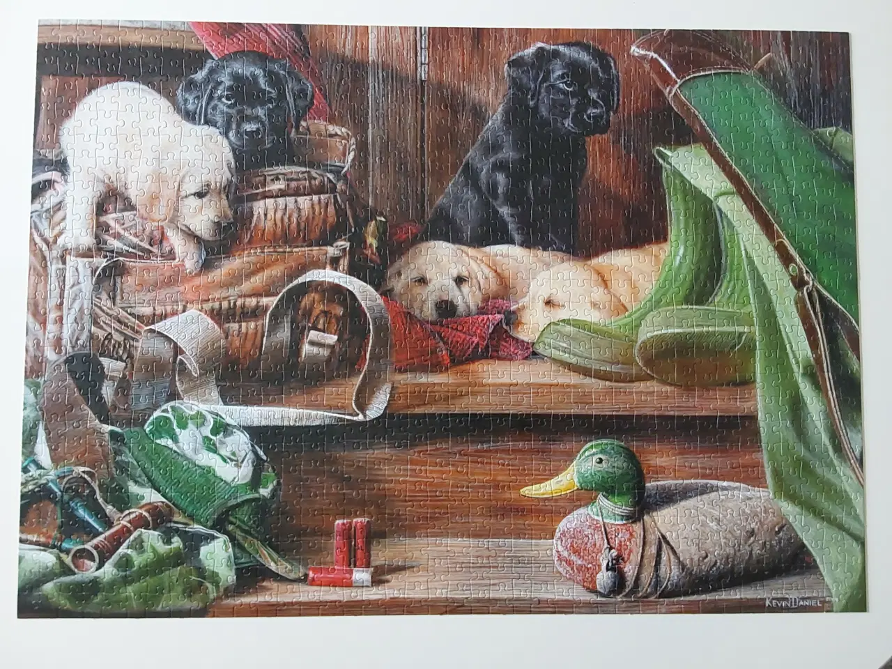 Billede 2 - Puslespil med 1000 brikker