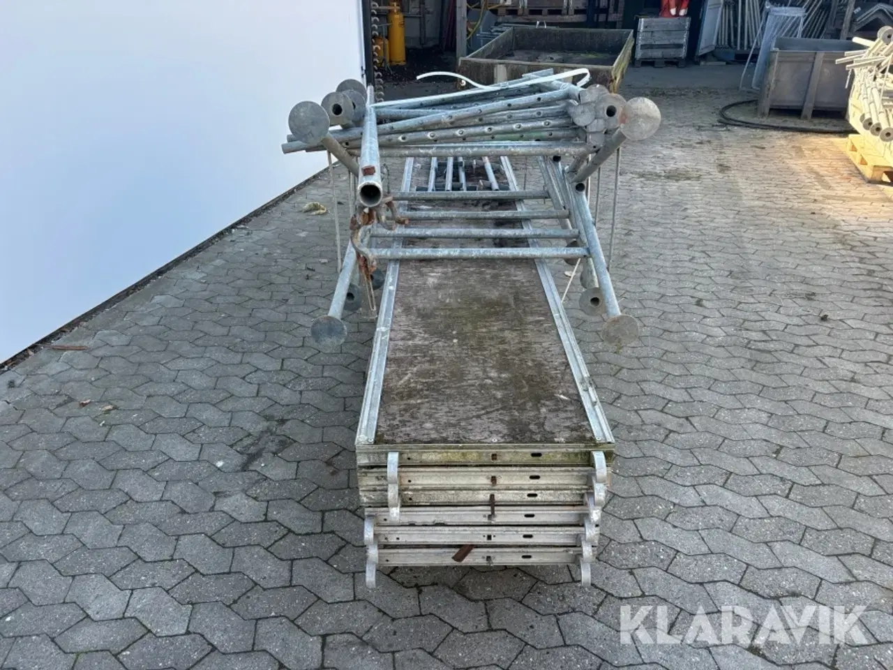Billede 5 - Stillads Jumbo Stillads - 4 bukke, 6 plader