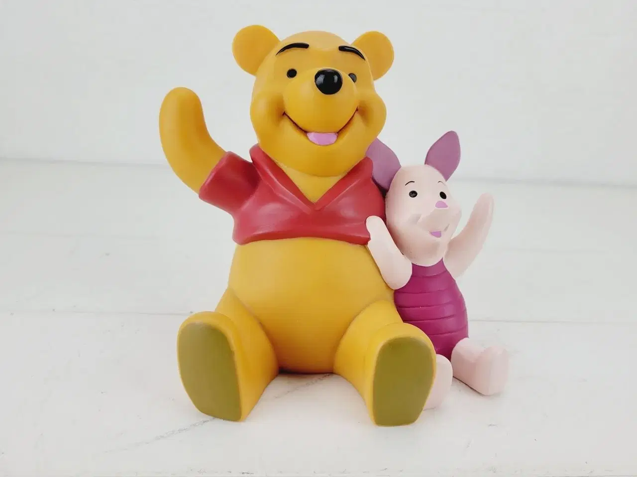 Billede 1 - Disney sparebøsse med Peter Plys og Grisling