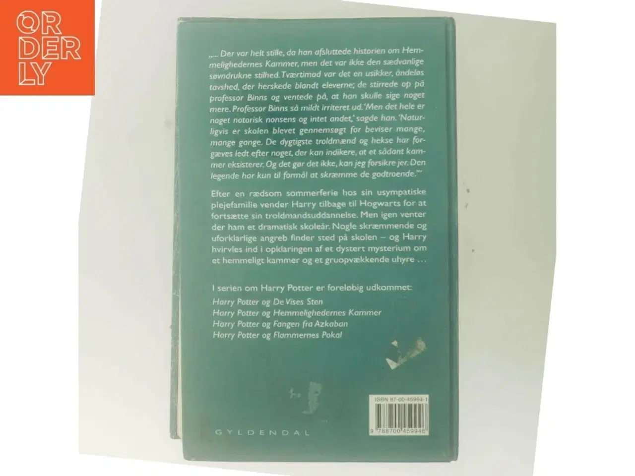 Billede 3 - Harry Potter 2: Og Hemmelighedernes (danes) af J.K. Rowling (Bog)