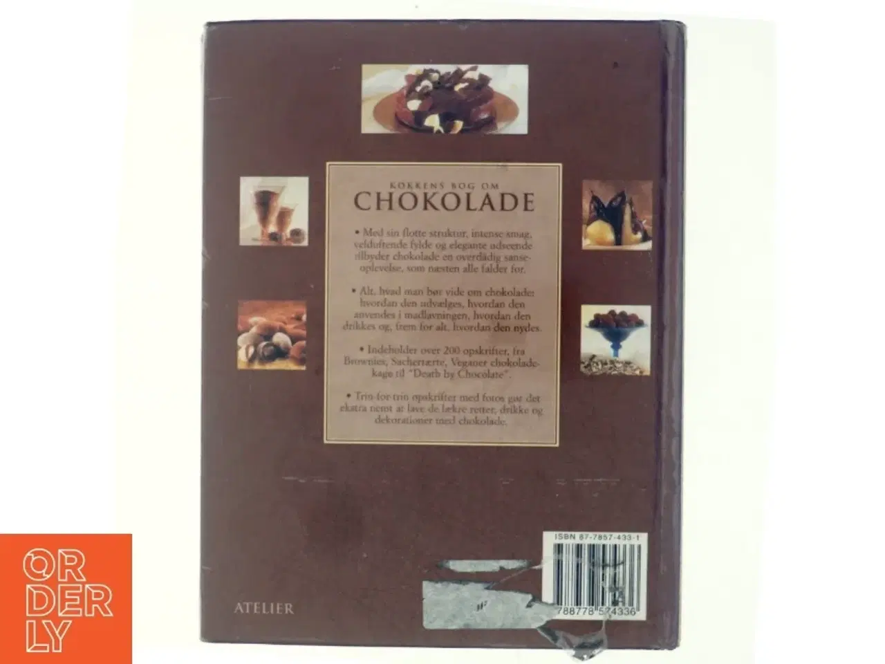 Billede 3 - Kokkens bog om chokolade (Bog)
