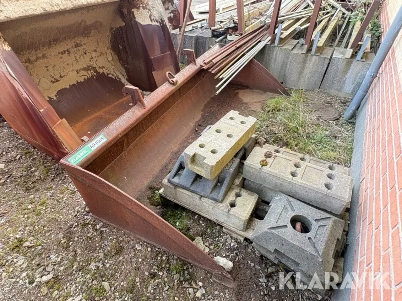 Billede 1 - Sneskovl Volvo L45