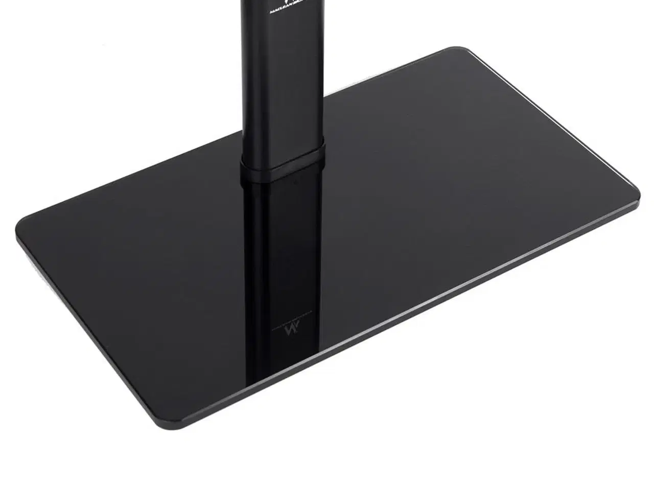 Billede 3 - TV bordstand – Maclean MC-450, universal 32–65", VESA 400×400, hærdet glas, højdejusterbar, max 40 kg
