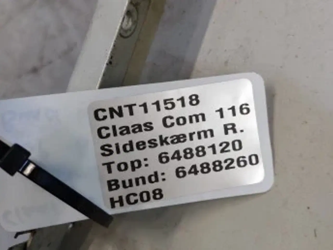 Billede 14 - Claas Commandor 116 CS Sideskærm R. 6488260