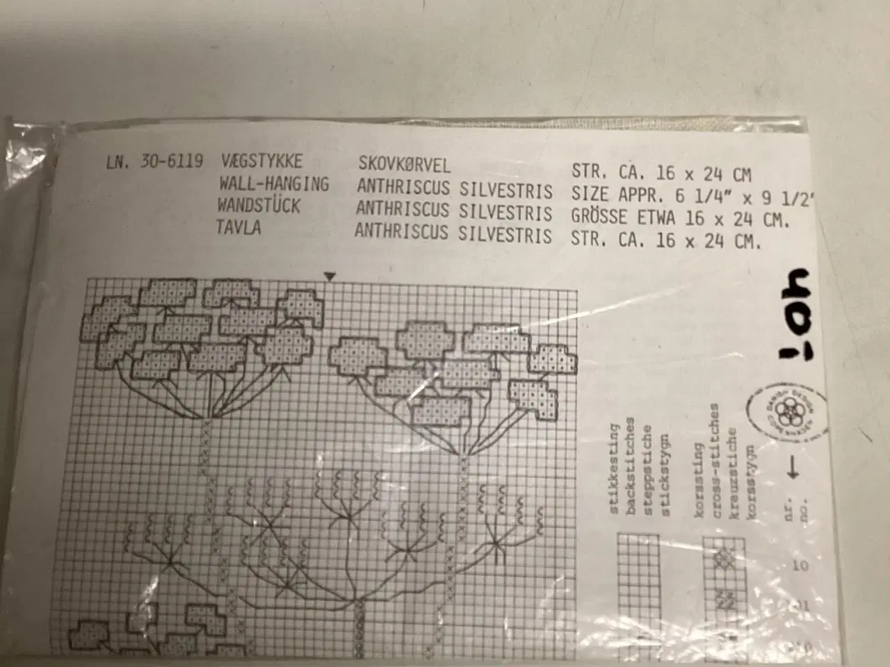 Billede 9 - BRODERIKITS / SÆT, BRODERI MØNSTRE ETC. SÆLGES 