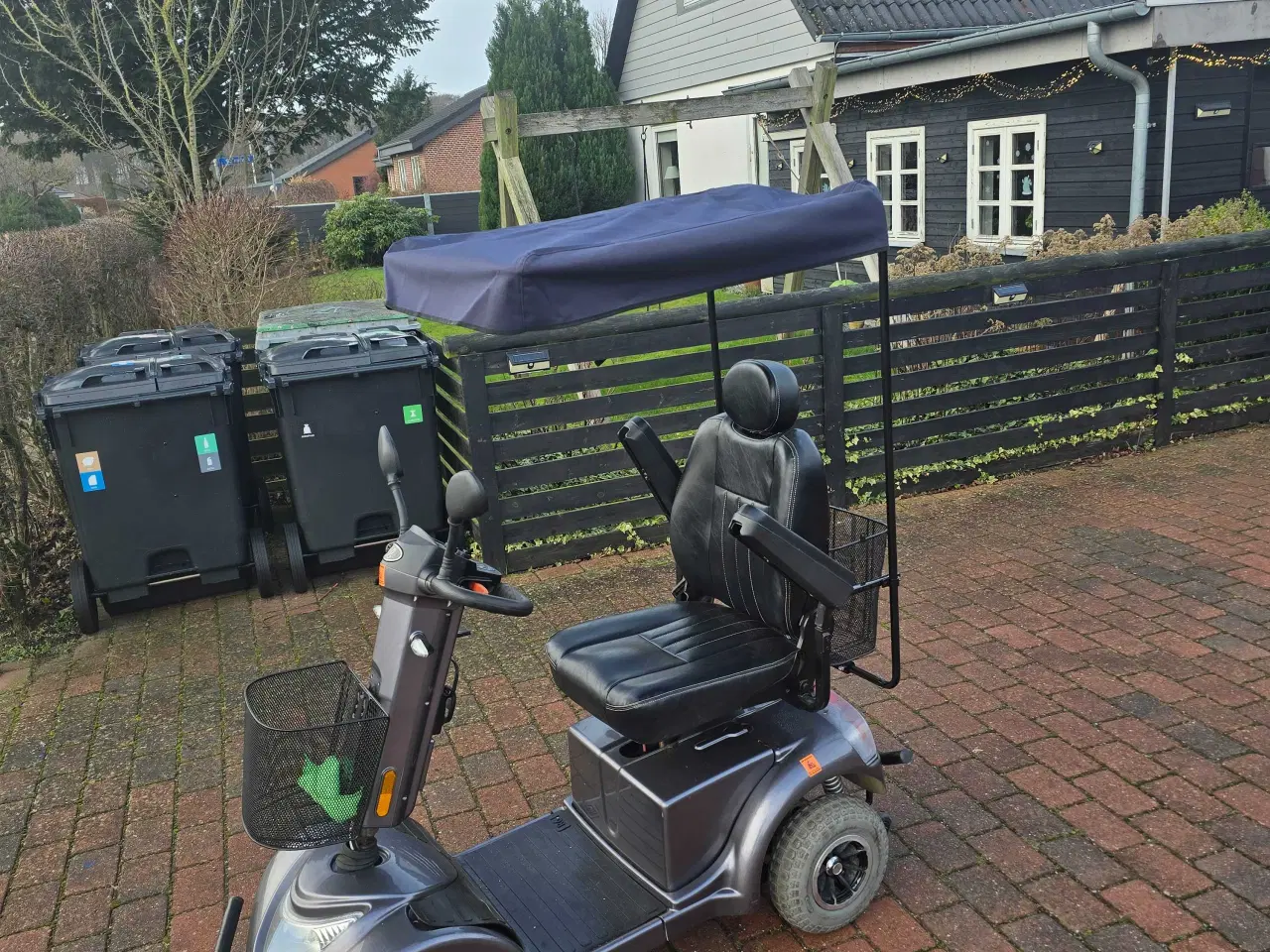 Billede 4 - Elscooter med tag på