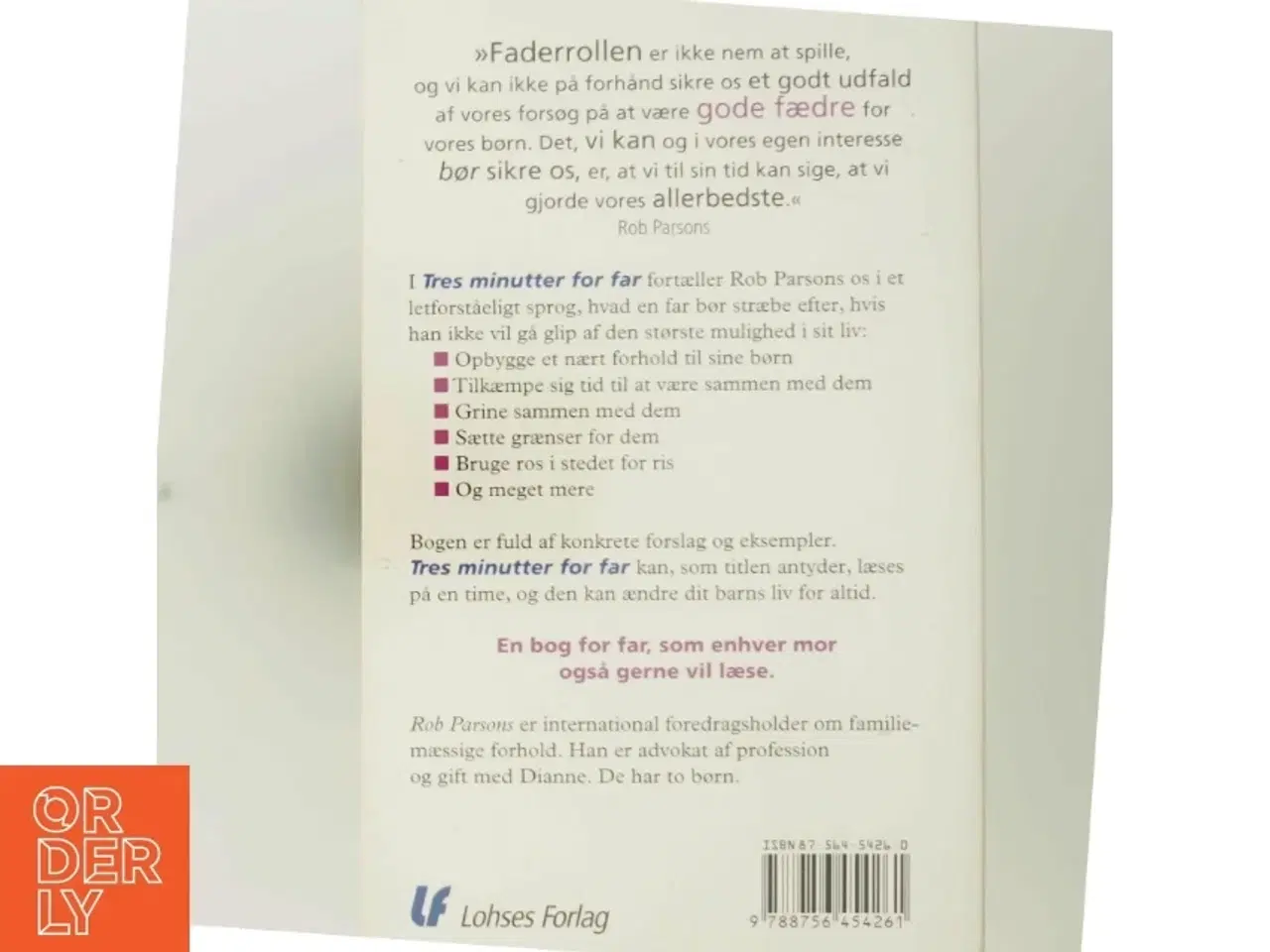 Billede 3 - Tres minutter for far af Rob Parsons (Bog)