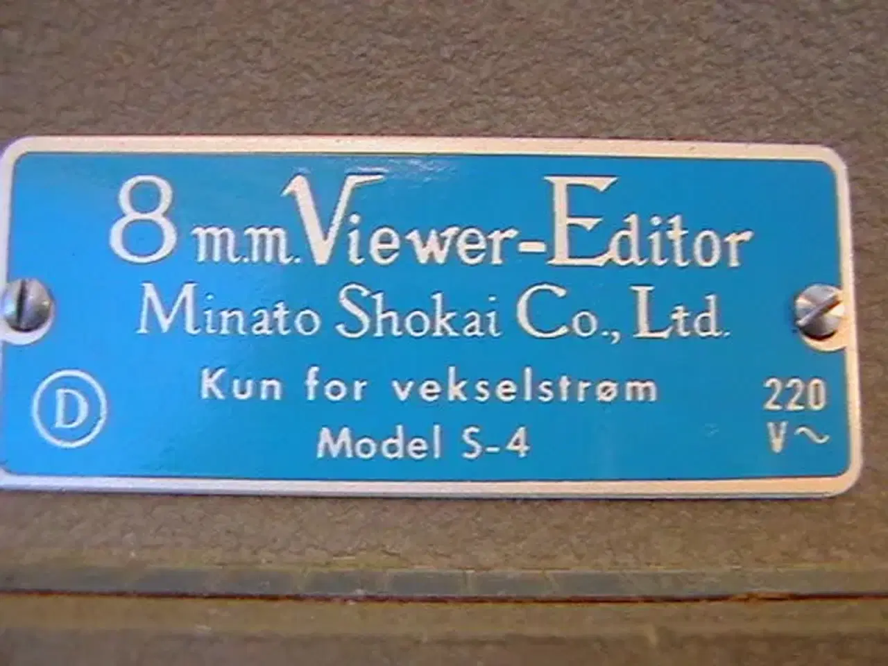 Billede 4 - Minette super 8mm. spolefilm Redigering/fremviser.