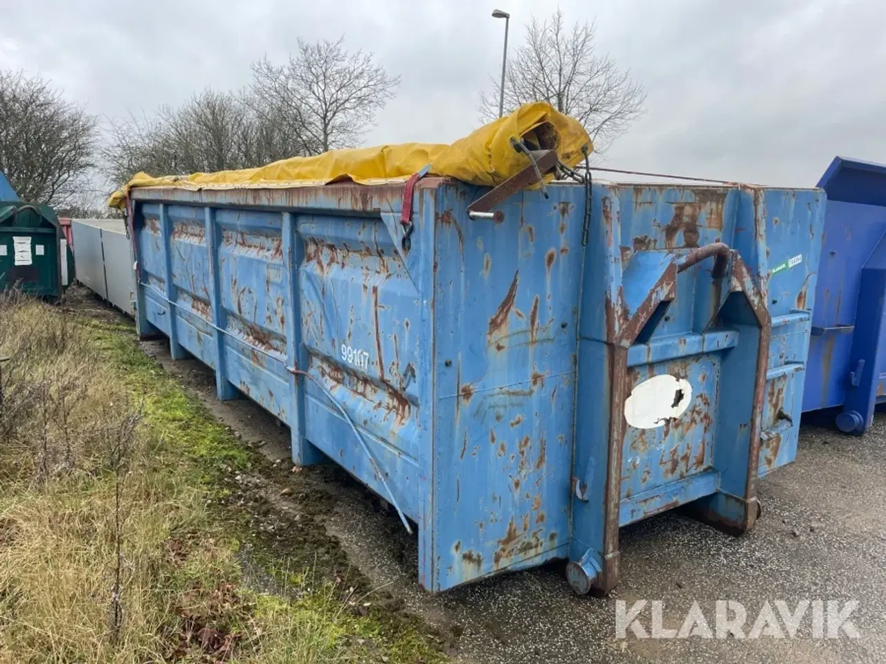 Billede 3 - Container med kroghejs & presenning