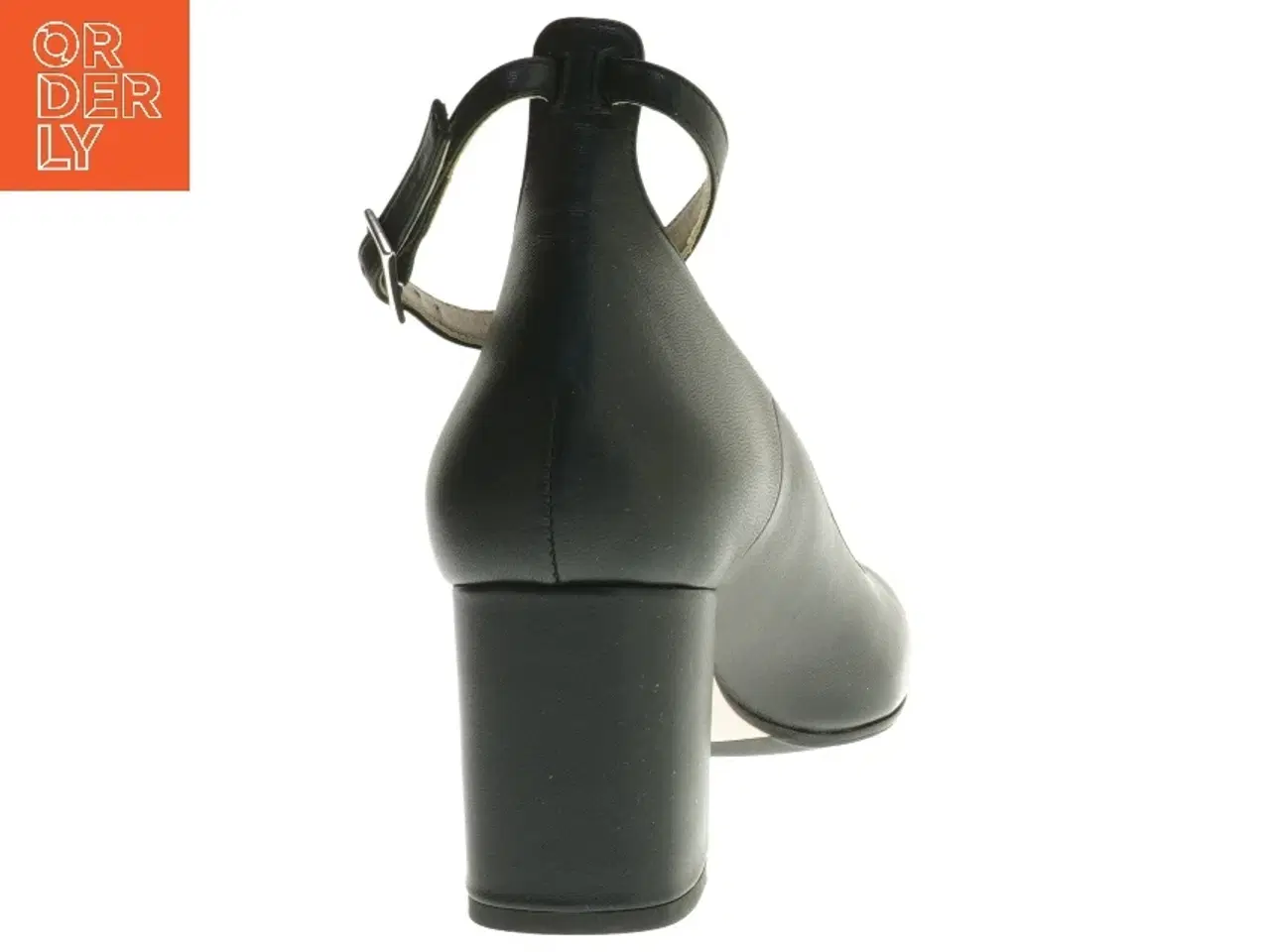 Billede 2 - Roccamore Anna Pump, sort med blokhæl (str. 35 )