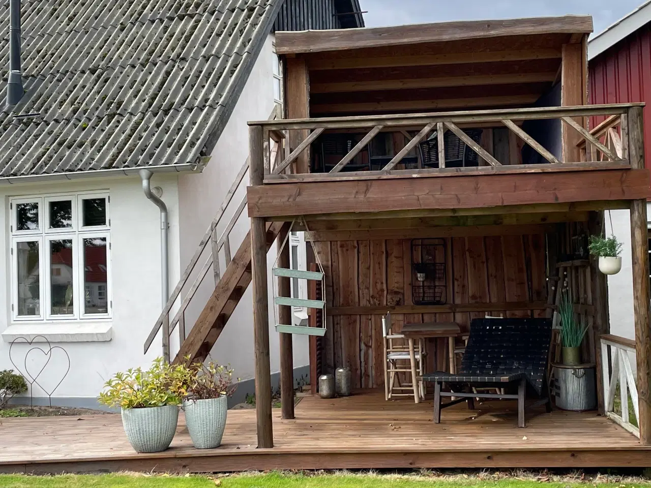Billede 3 - Shelter med over etage 