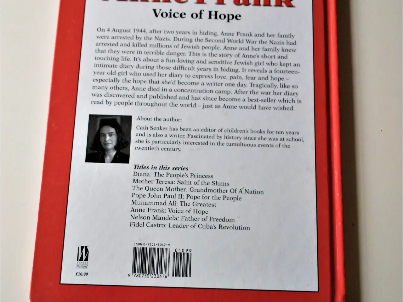 Billede 2 - Anne Frank - Voice of Hope (Famous Lives)