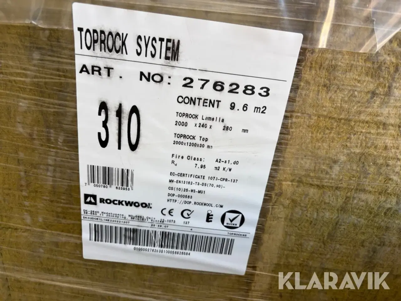 Billede 3 - Tagisolering Rockwool 9,6m2