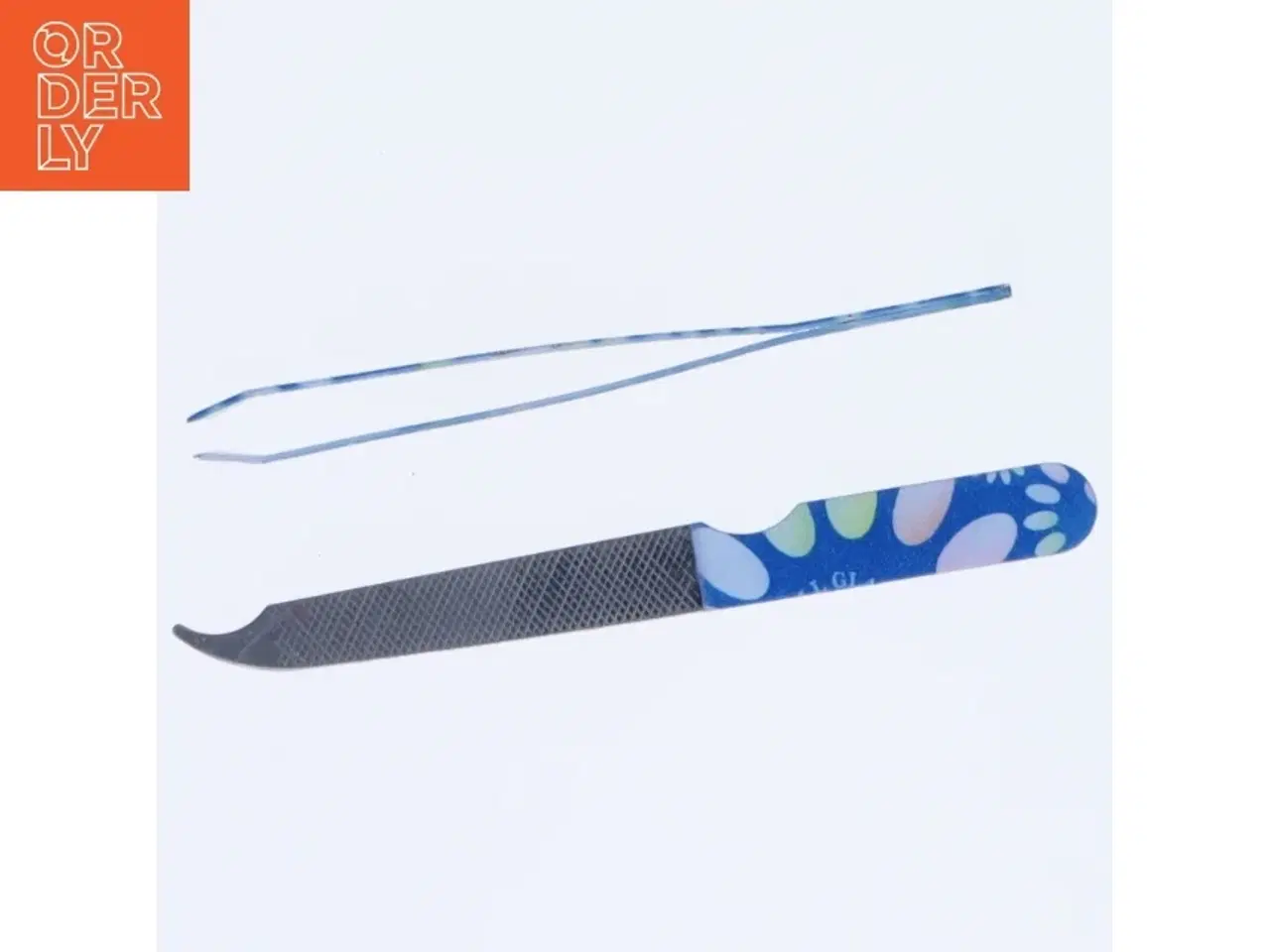 Billede 2 - Pincet og fodfil sæt (str. 8 komma 7 cm og 9 komma 7 cm)