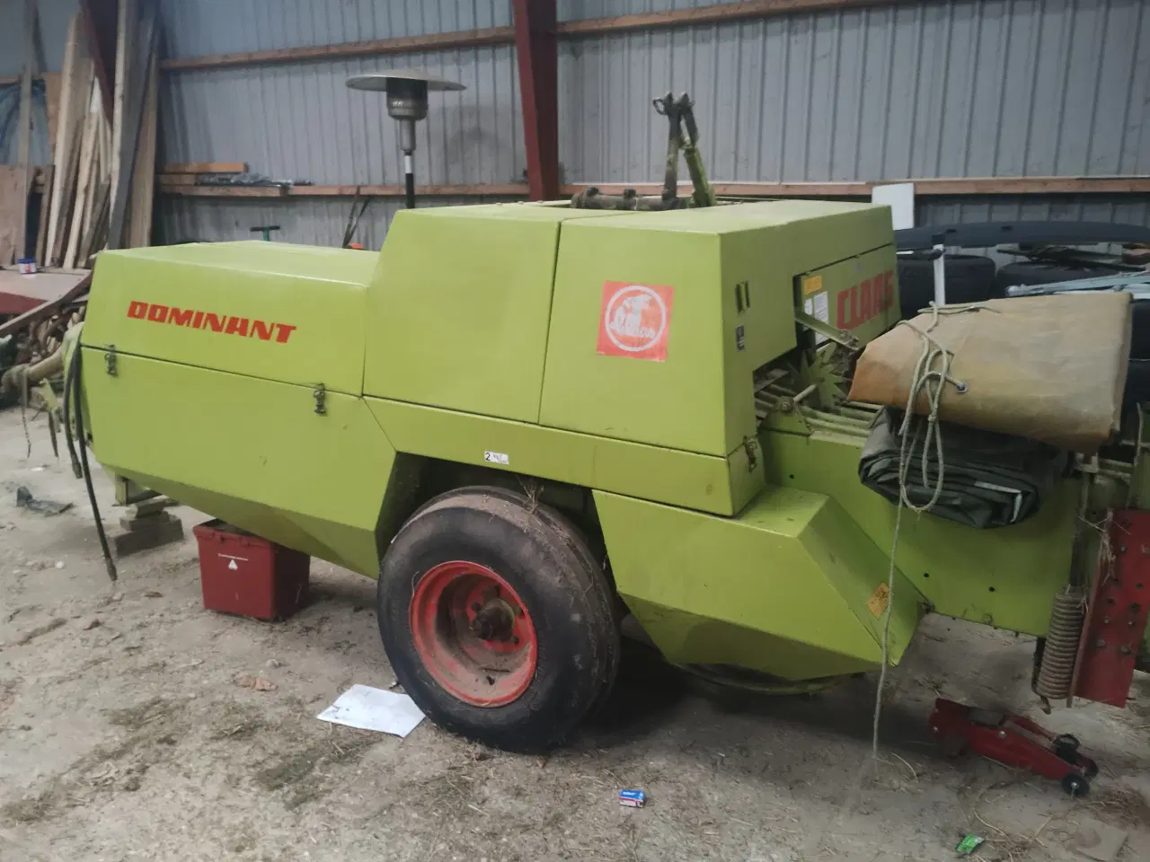 Billede 2 - Claas Dominant m.ballevogn