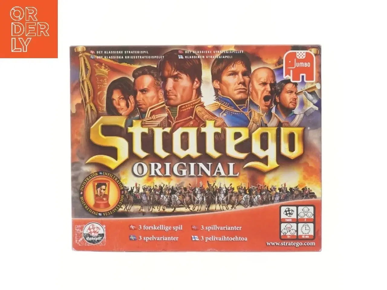 Billede 1 - Stratego Original brætspil (str. 8x26x32 cm)