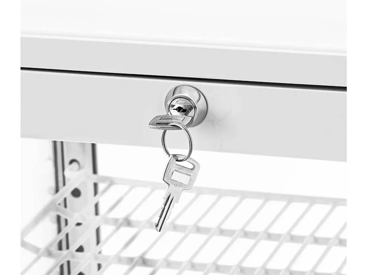 Billede 5 - Kølemontre 58 Liter – hvid – B430 x D370 x H820 mm