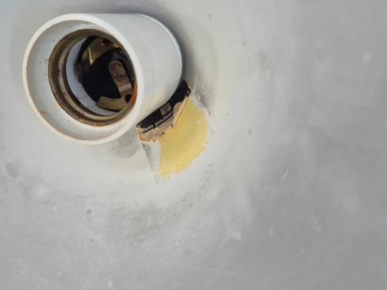 Billede 14 - Lilla kegleformet retrolampe 