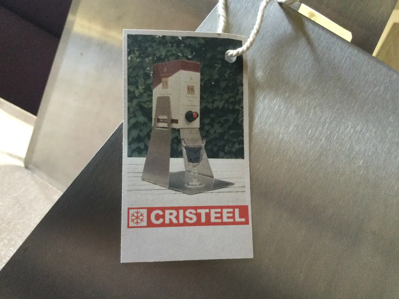 Billede 1 - Vin-box holder med drypbakke