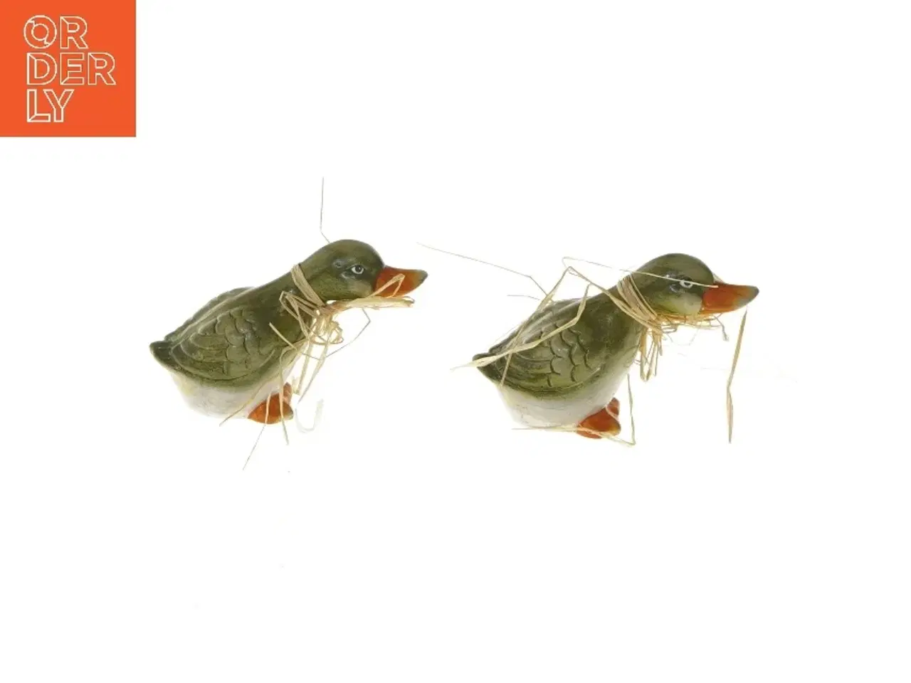 Billede 1 - Dekorative andefigurer (str. 2 stk 9 cm)